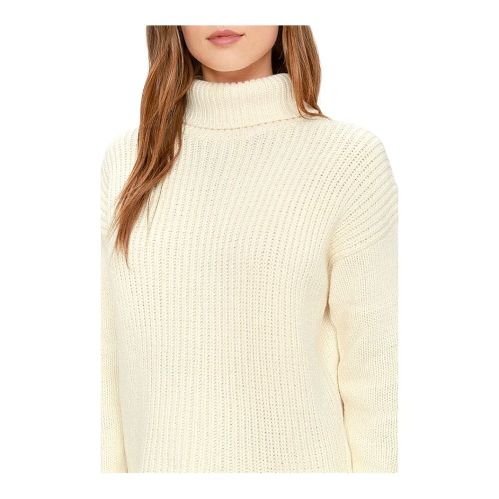 Rhythm Snowflake Turtleneck Sweater - Picture 4 of 10